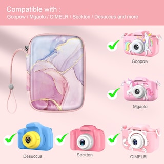 Foto 2 | Foto 2 | Funda Para Cámara Fintie Kids Compatible Con Goopow/mgaolo/cimelr - Venta Internacional