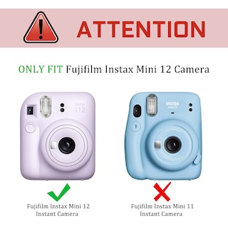 Foto 2 | Foto 2 | Funda Protectora Fintie Transparente para Cámara Instax Mini-Venta Internacional