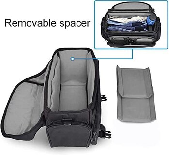 Foto 5 | Foto 5 | Funda Para Cámara Caden Shoulder Messenger Con Soporte Para Trípode, Color Negro - Venta Internacional.