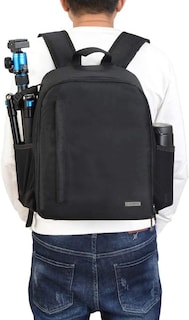 Foto 6 | Foto 6 | Mochila Para Cámara Caden D6 Professional Impermeable Negra - Venta Internacional.