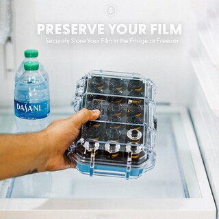 Foto 2 | Foto 2 | Estuche De Almacenamiento De Películas Evergreen Con Capacidad Para 18 Rollos De 35 Mm, Resistente A - Venta Internacional.