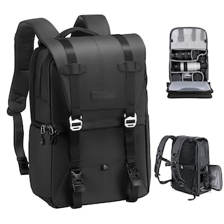 Foto 1 | Foto 1 | Mochila Para Cámara K&f Concept De Gran Capacidad Con Protector De Lluvia De 20 Litros - Venta Internacional.