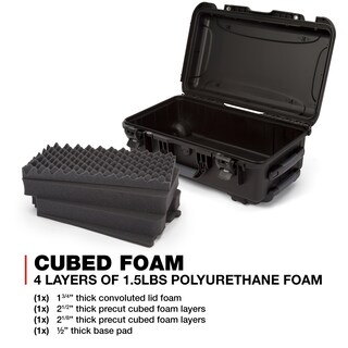 Foto 7 | Foto 7 | Funda Protectora Nanuk 935 De Resina Reciclada Con Ruedas, Color Negro - Venta Internacional.