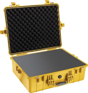 Foto 2 | Foto 2 | Funda Para Cámara Pelican 1600 Con Espuma Impermeable, Color Amarillo, 21,43 X 16,50 X 7,87 Cm - Venta Internacional.