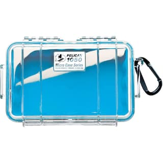 Foto 1 | Foto 1 | Microfunda Pelican 1050 Para Iphone, Gopro, Cámara Azul/transparente - Venta Internacional.