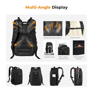 Foto 4 | Foto 4 | Mochila Para Cámara K&f Concept Hardshell, Impermeable, 22 L - Venta Internacional.