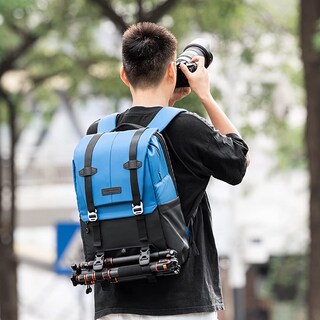 Foto 2 | Foto 2 | Mochila Para Cámara K&f Concept De Gran Capacidad Con Protector De Lluvia De 20 Litros - Venta Internacional.