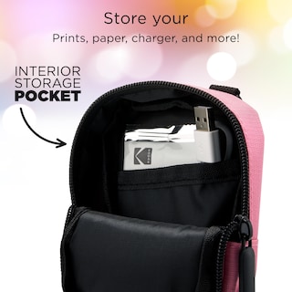 Foto 3 | Foto 3 | Funda Para Cámara Zink Soft Small Con Bolsillo De Papel Fotográfico, Color Rosa - Venta Internacional.