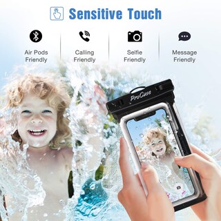 Foto 4 | Foto 4 | Funda Impermeable Para Teléfono Procase, Paquete De 2 Para Iphone Y Galaxy - Venta Internacional.