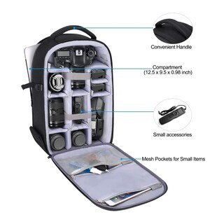 Foto 2 | Foto 2 | Mochila Mosiso Para Cámara, Totalmente Abierta, Impermeable, Para Cámaras Réflex Digitales O Réflex - Venta Internacional.