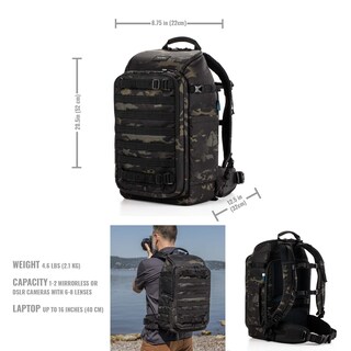 Foto 2 | Foto 2 | Mochila Para Cámara Tenba Axis V2 20l Para Cámara Réflex Digital O Sin Espejo, Color Negro - Venta Internacional.