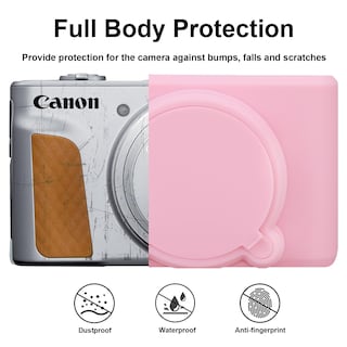 Foto 3 | Foto 3 | Funda De Cámara Bovke De Silicona Para Canon Powershot Sx740/ Sx730 - Venta Internacional.