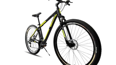 Foto 3 | Foto 3 | Bicicleta Alurock Kraken color Amarillo Rodada 29 con Suspensión 21 Velocidades