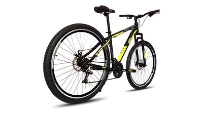 Foto 4 | Foto 4 | Bicicleta Alurock Kraken color Amarillo Rodada 29 con Suspensión 21 Velocidades