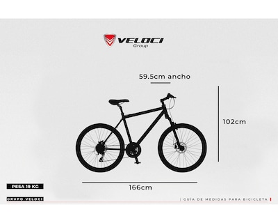 Foto 7 | Foto 7 | Bicicleta de Montaña V Industries 795 Rodada 27.5 T17 Gris