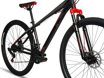 Foto 3 | Foto 3 | Bicicleta Mercurio Kaizer Rodada 29 color Rojo Suspensión 21 Velocidades