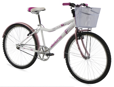 Foto 2 | Foto 2 | Bicicleta Benotto Montaña Kyra R26 1v Frenos V Acero color Blanco