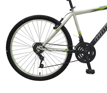 Foto 2 | Foto 2 | Bicicleta Montaña Wolf R26 18v Frenos V color Blanco/ Negro