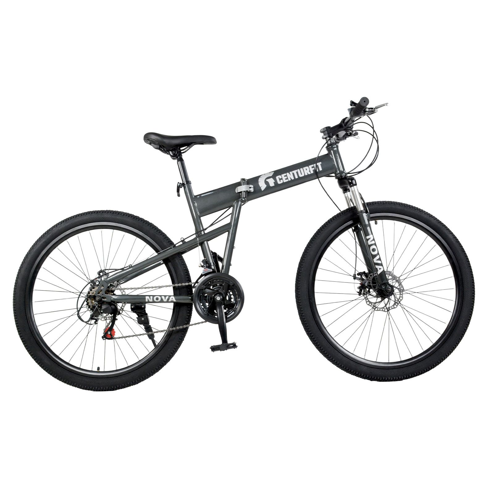 Bicicleta Plegable de Montaña Centurfit color Blanco R26 21