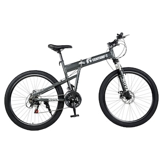 Foto 1 | Foto 1 | Bicicleta Plegable de Montaña Centurfit color Blanco R26 21 Velocidades
