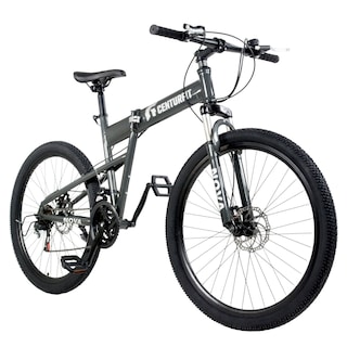 Foto 2 | Foto 2 | Bicicleta Plegable de Montaña Centurfit color Blanco R26 21 Velocidades