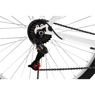 Foto 4 | Foto 4 | Bicicleta de Montaña Terrafit Everyride color Blanco R26 Acero Inoxidable 21V