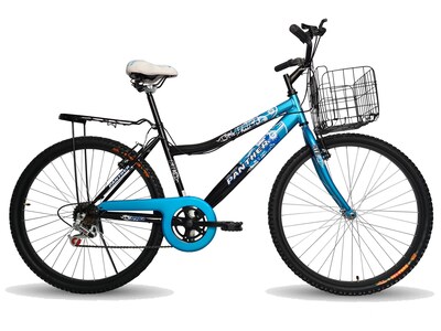 Foto 1 | Foto 1 | Bicicleta Black Panther Lady Africa Rodada 26 Equipada 6 Velocidades Azul