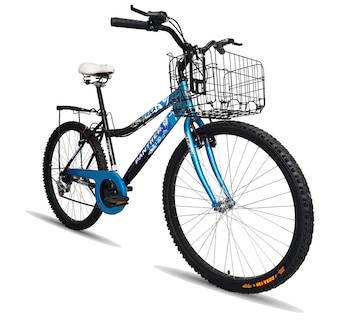 Foto 2 | Foto 2 | Bicicleta Black Panther Lady Africa Rodada 26 Equipada 6 Velocidades Azul