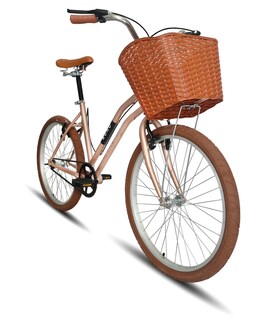 Foto 2 | Foto 2 | Bicicleta Black Panther Boho Rosa R26 con Canasta