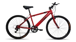 Bicicleta Jaguar Gotic 6 Velocidades Rodada 26 Rojo