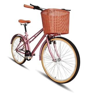 Foto 2 | Foto 2 | Bicicleta Black Panther Vecchio con Canasta R26 Rosa para Dama