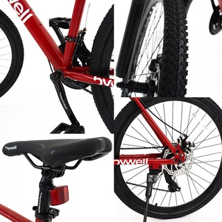 Foto 4 | Foto 4 | Bicicleta de Montaña Bywell Rodada 26″ de 24 Velocidades Rojo