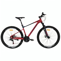 Bicicleta De Montaña Kubor Calipso Color Rojo 3 R27.5 Aluminio 21v