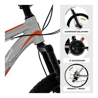 Foto 3 | Foto 3 | Bicicleta De Montaña Monk Messer Rodada 26