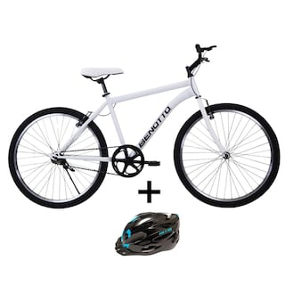 Foto 1 | Foto 1 | Combo Bicicleta Benotto Pmo R26 1v Hombre Con Casco Talla L