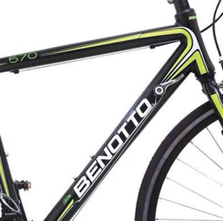 Foto 2 | Foto 2 | Bicicleta Benotto Ruta 570 Aluminio R700c 14v Shimano color Negro