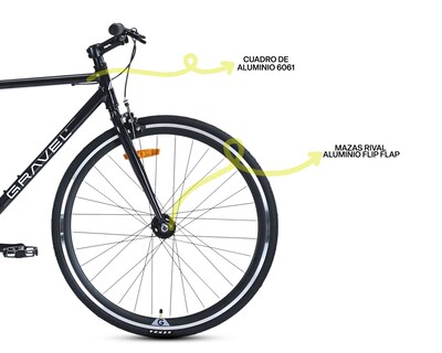 Foto 3 | Foto 3 | Bicicleta Fixie Negro 47
