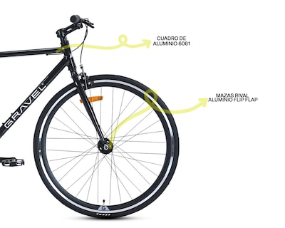 Foto 3 | Foto 3 | Bicicleta Fixie Negro 51