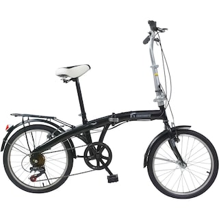 Foto 1 | Foto 1 | Bicicleta Plegable Retro Vintage R20 Vbrake Negra