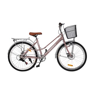 Foto 1 | Foto 1 | Bicicleta Vintage Terrafit Venice R26 Acero Inoxidable 7v Color Rosa