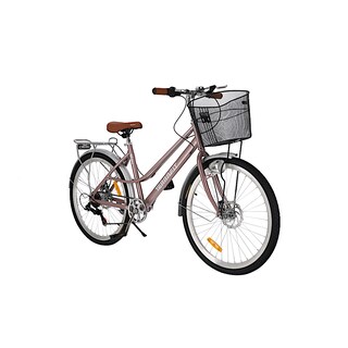 Foto 2 | Foto 2 | Bicicleta Vintage Terrafit Venice R26 Acero Inoxidable 7v Color Rosa