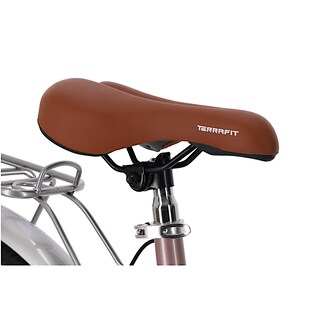 Foto 5 | Foto 5 | Bicicleta Vintage Terrafit Venice R26 Acero Inoxidable 7v Color Rosa