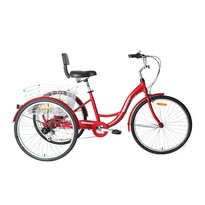 Tricicleta Triciclo Para Adulto Rodada 26 Shimano Velocidade