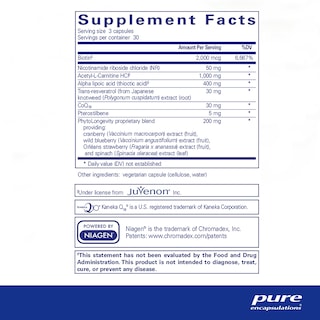 Foto 2 | Foto 2 | Suplemento Pure Encapsulations Revitalage Ultra 90 Cápsulas - Venta Internacional.