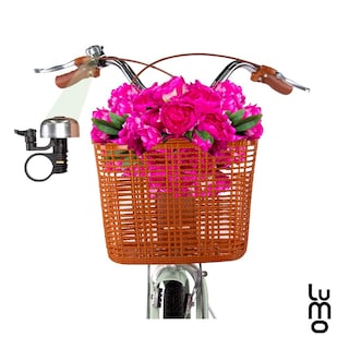 Foto 5 | Foto 5 | Bicicleta Urbana De Paseo R26 Doble Freno Vintage Canastilla