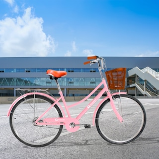 Foto 5 | Foto 5 | Bicicleta Urbana Rodada 29 Bluelander Rosa Con Canasta Para Bicicleta