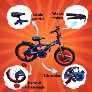 Foto 3 | Foto 3 | Bicicleta Gosa R16 Cricket Azul