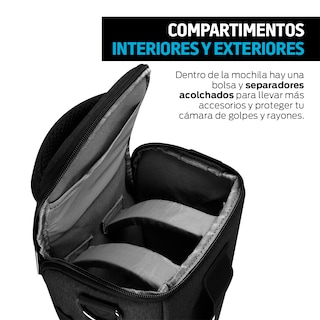 Foto 3 | Foto 3 | Funda para Cámara Fotográfica Profesional Universal Redlemon 81210 color Gris