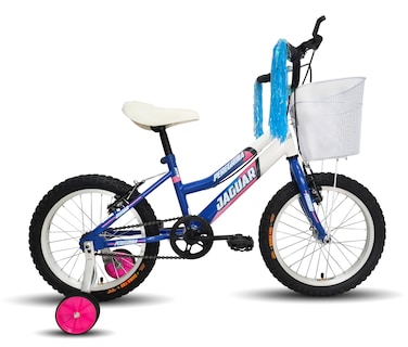 Foto 1 | Foto 1 | Bicicleta Infantil Jaguar Peregrina Azul Rodada 16 Equipada con Canasta