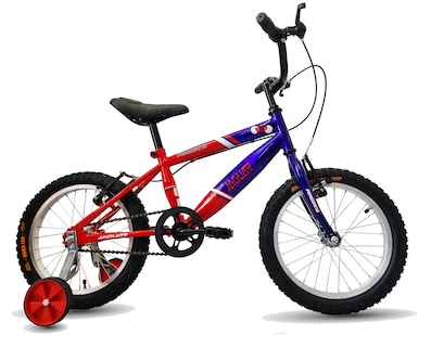 Foto 1 | Foto 1 | Bicicleta Jaguar Peregrina Rodada 16 Color Rojo Con Ruedas Entrenadoras